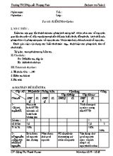 Giáo án Toán Lớp 6 - Tiết 68 Kiểm tra 45 phút - Năm học 2019-2020 - Đặng Thị Thanh Huyền